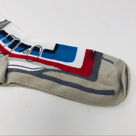 DISNEY PARKS MONORAIL SOCKS Adult One Size NWT - Picture 3 of 6